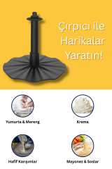 Instantchopper 1000 PRO – 2.3 L Cam ve Çelik Hazneli Et Kıyma & Sebze Rondo Doğrayıcı + Ekstra 1.2 L Hazne